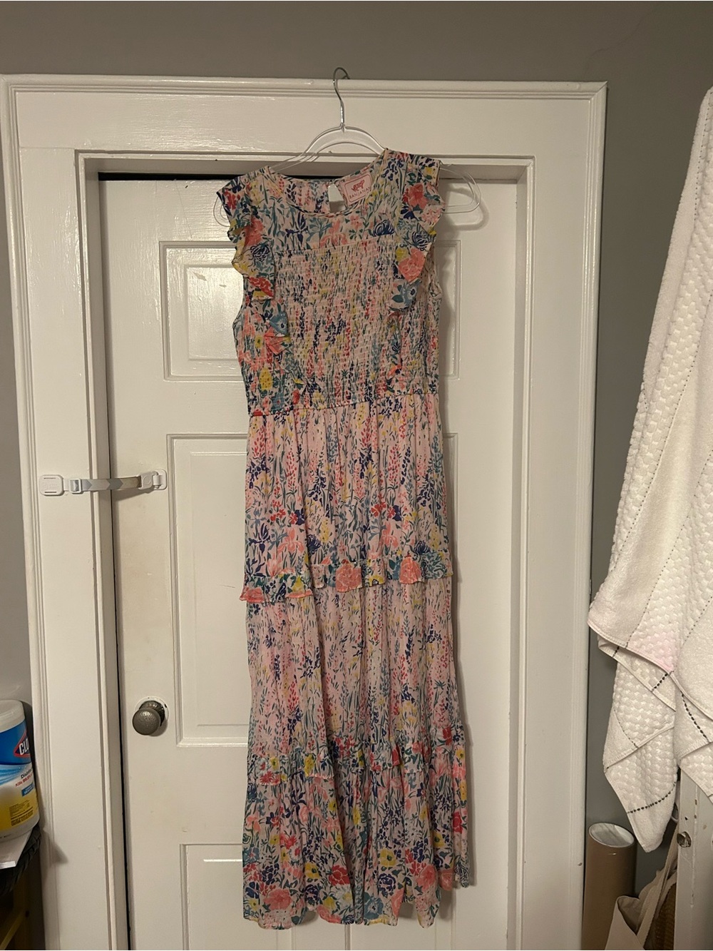 Banjanan Smocked Maxi Dress - Beautiful Floral Print